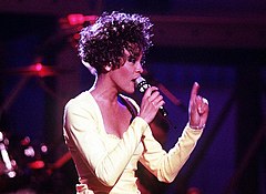 Houston performing "Saving All My Love for You" on the Welcome Home Heroes concert in 1991 Whitney Houston Welcome Heroes 7a.JPEG