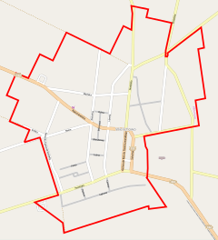 Mapa lokalizacyjna Wielichowa