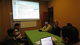 Wikicafé Astronomía en Bolivia