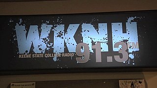 <span class="mw-page-title-main">WKNH</span> Radio station in Keene, New Hampshire