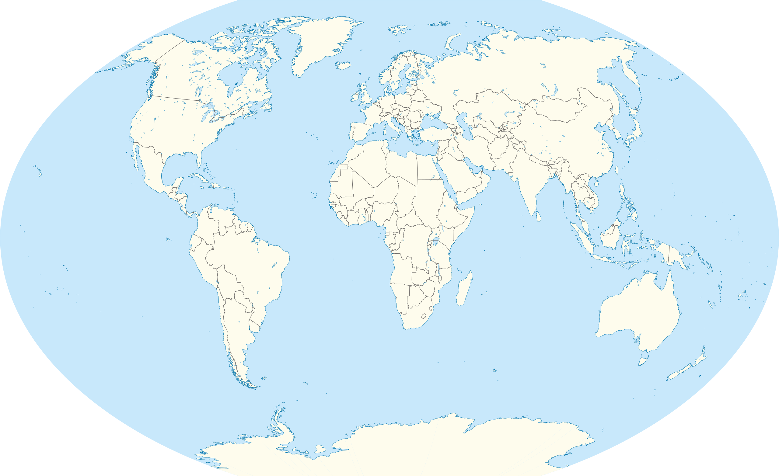 File:World map blank without borders.svg - Wikimedia Commons