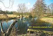 La Schwentine nella zona fra Preetz ed il Rosensee a Raisdorf