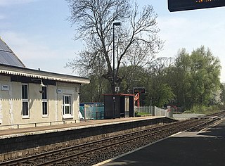 Yorton railway station Railway station in Shropshire, England