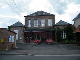 Das Rathaus in Yzeux