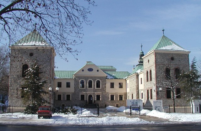 Medieval Sielecki Castle in Sosnowiec distric Sielec