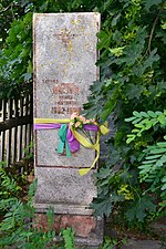 Zamshany Ratnivskyi Volynska-grave of the pilot captain Kozel.jpg