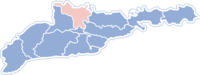 Застаўнеўскі раён на мапе