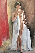 Femme nue debout (Naked woman standing) by Maurice Asselin in Musée Toulouse-Lautrec