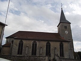 The church in Goviller
