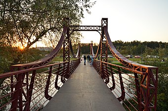 Місток над річкою Ірпінь