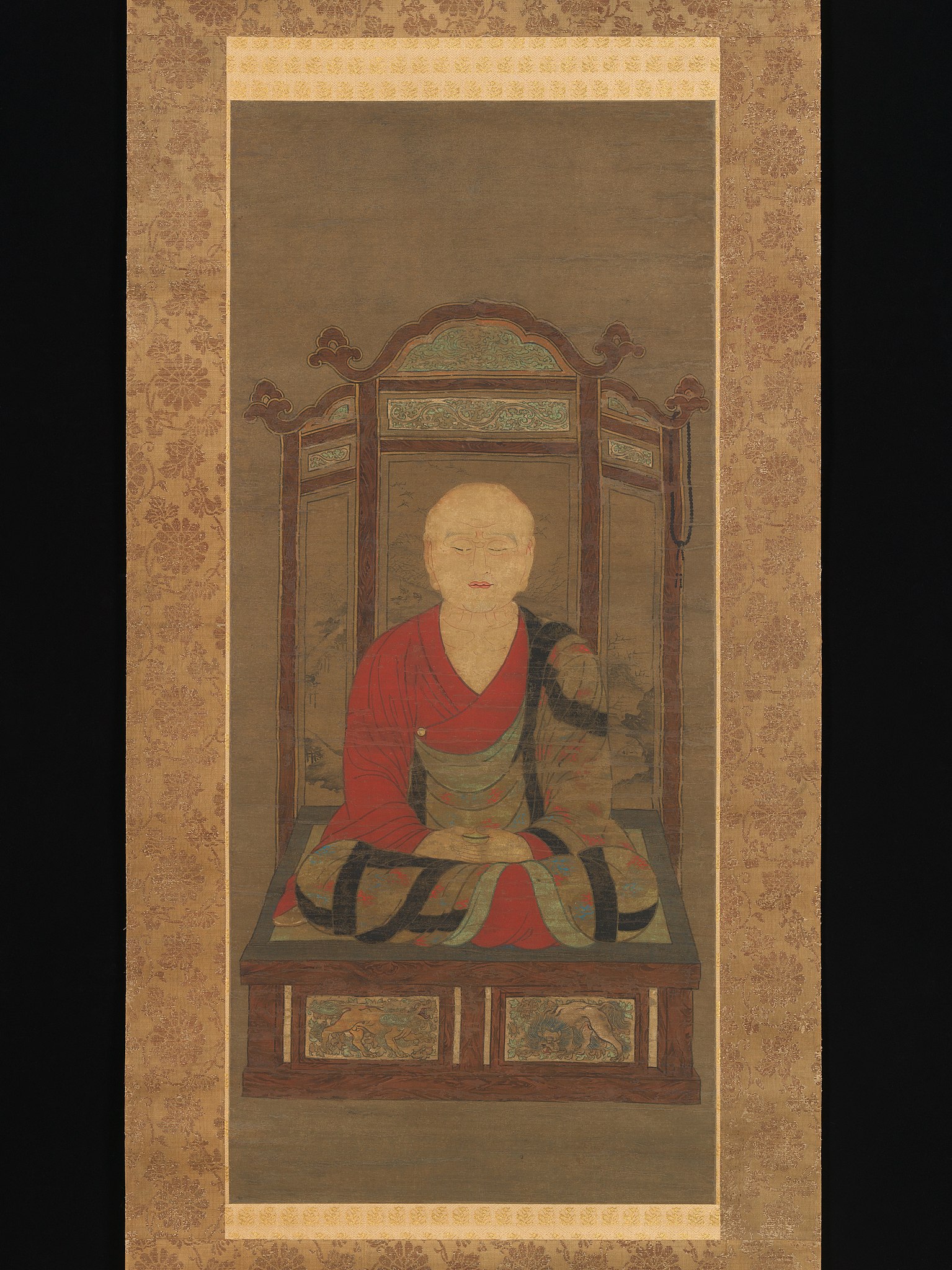 File 鑑真像 Priest In Meditation Met Dp 002 Jpg Wikimedia Commons
