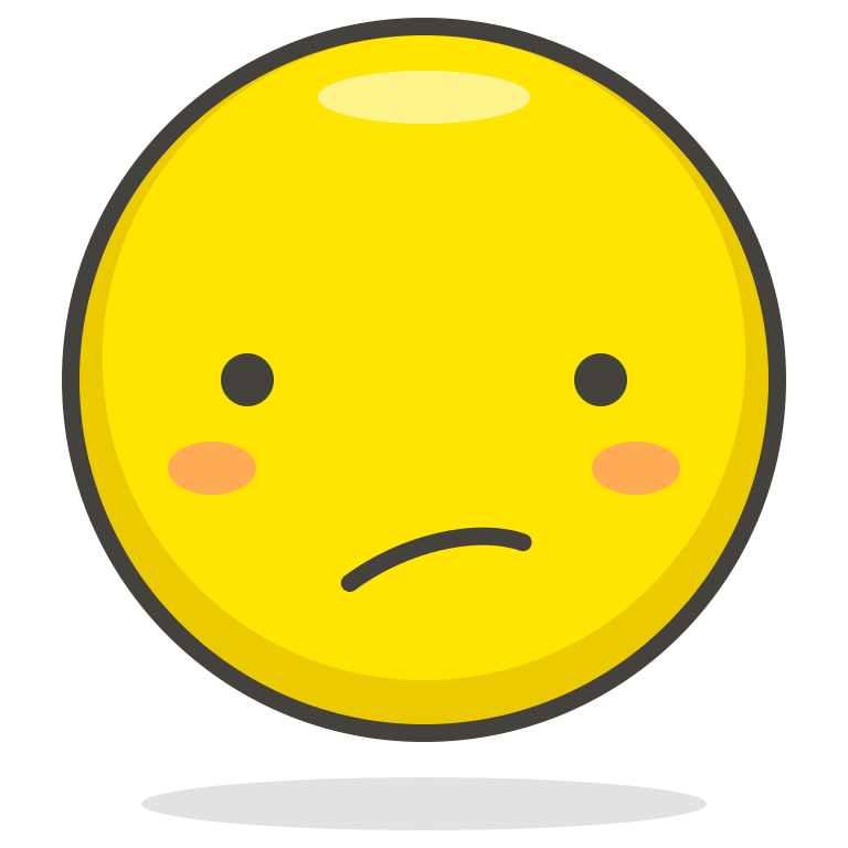 Emoticon Confused Face 9665346 PNG