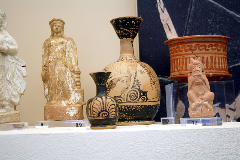 File:1155 - Keramikos Museum, Athens - Pottery - Photo by Giovanni Dall'Orto, Nov 12 2009.jpg