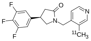 <span class="mw-page-title-main">11C-UCB-J</span> Chemical compound