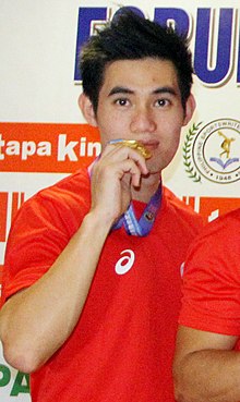1st Asian Traditional Wushu Championship PH medalists Daniel Parantac (cropped).jpg