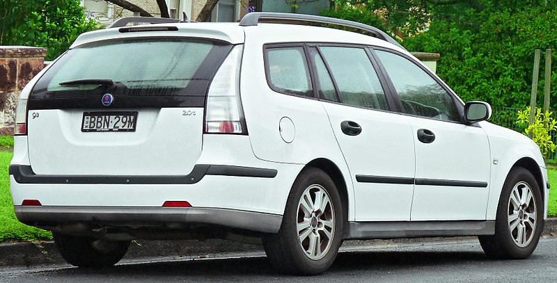 File:2006-2007 Saab 9-3 Linear 2.0t SportCombi (2011-11-17) 02.jpg