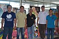 The 2014 Waray Wikipedia Edit-a-thon project team with Totoy Baldesco and Phil Harold Mercurio.