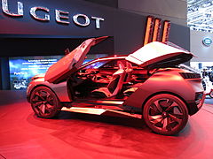 Peugeot Quartz au salon de Genève 2015