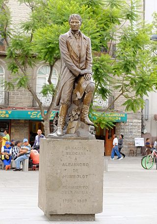 <span class="mw-page-title-main">Statue of Alexander von Humboldt (Mexico City)</span> Statue in Mexico City, Mexico