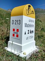 Summer 2015 2015 Mountain pass cycling milestone - de la Madeleine La Chambre.jpg