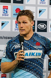 Michael Hooper (rugby union) Australian rugby union player