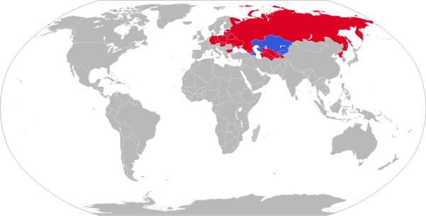 Map of 2K11 operators in blue with former operators in red