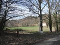 Platz des ehemaligen Klosters Bonnevaux