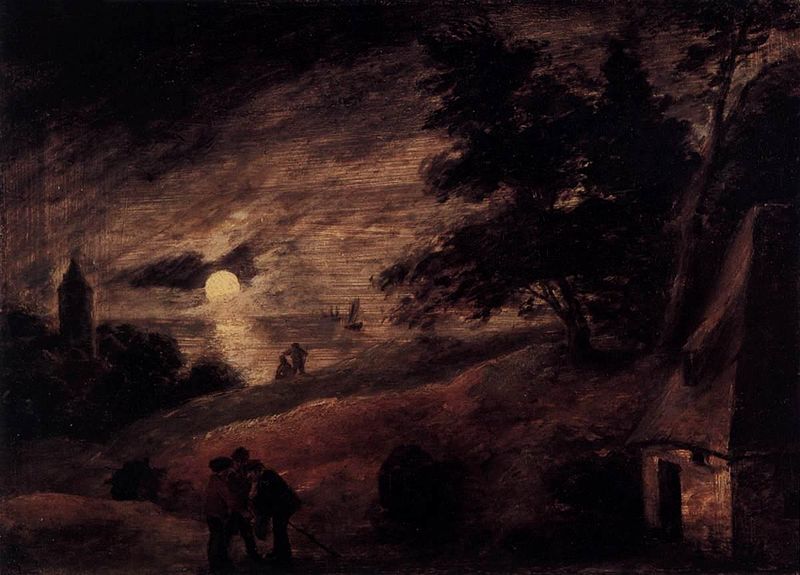 File:Adriaen Brouwer - Dune Landscape by Moonlight - WGA03307.jpg