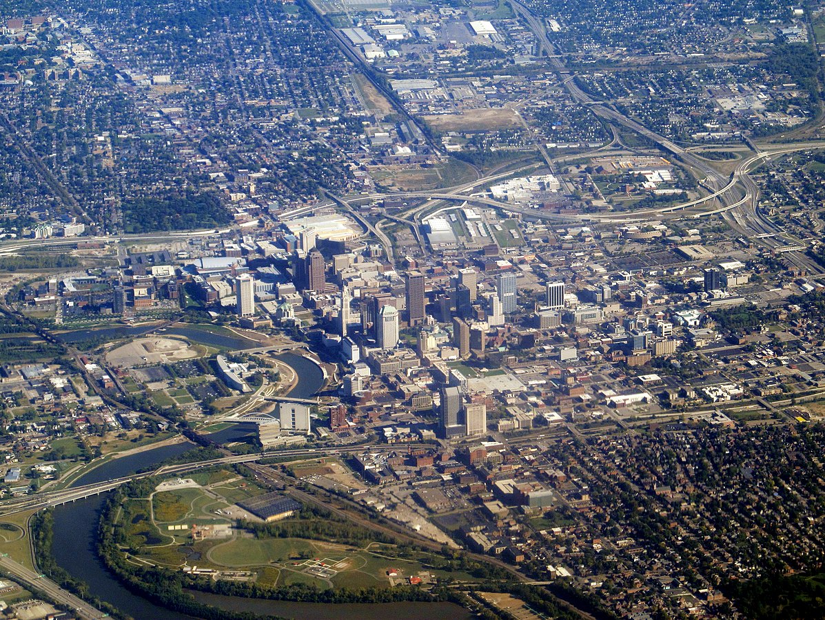 File:Aerial view of Columbus, Ohio, September 2015.JPG.