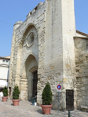 Facade de Notre-Dame-des-Sablons