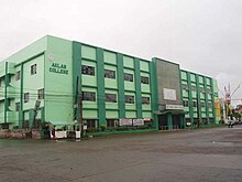 The main campus of Aklan Catholic College in Poblacion, Kalibo Aklan catholic college.jpg