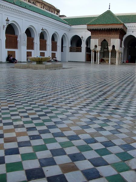 File:Al-Karaouine University (Al-Qarawiyyin) in the city of Fes, Morocco (Image 3 of 9).jpg