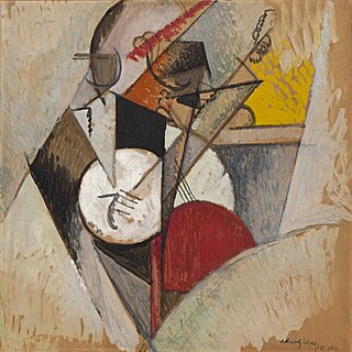 <i>Composition for "Jazz"</i> Painting by Albert Gleizes