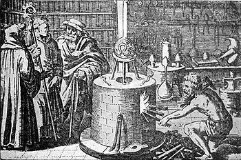 An Alchemical Laboratory, from The Story of Al...