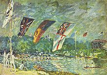Regatta at Molesey (1874) Alfred Sisley Alfred Sisley 050.jpg