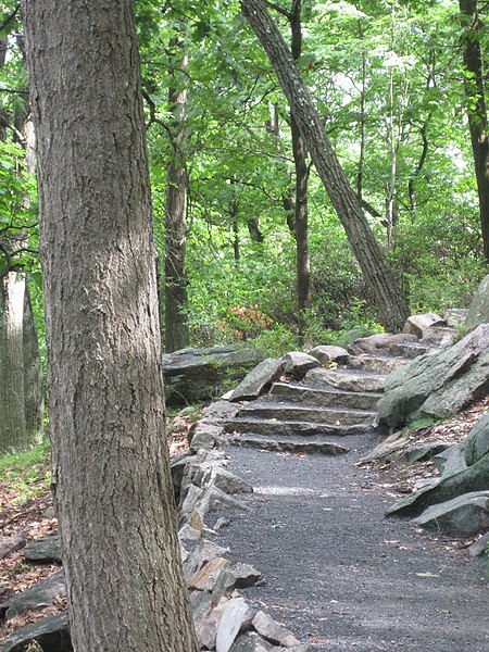 File:Appalachian Trail Bear Mountain, NY, USA - panoramio.jpg