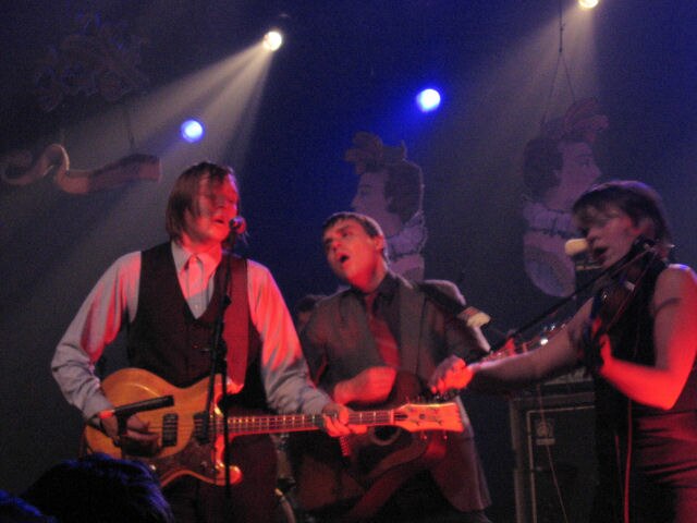 Arcade Fire performing in May 2005