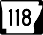 Autobahn 118 Markierung