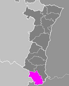 Arrondissement di Altkirch – Localizzazione