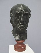 Auguste Rodin - L'uomo con il naso rotto c.  1863