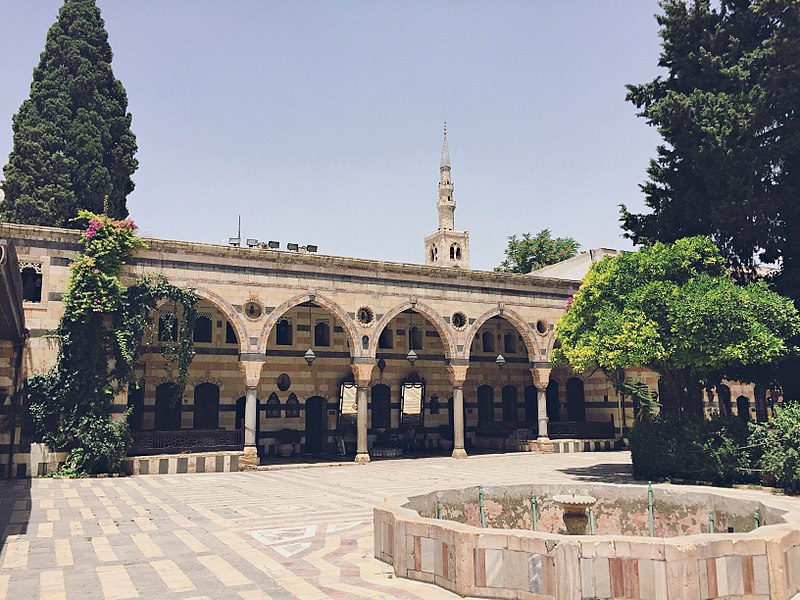 File:Azm Palace and Umayyad Mosque.jpg