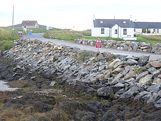 Baile Glas village in United Kingdom