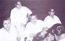 Sheikh Mujibur Rahman in Hotel Sayeman, 1969 Bangabandhu in Hotel Sayeman.jpg