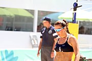 Deutsch: Beachvolleyball bei den Olympischen Jugendspielen 2018; Tag 9, 15. Oktober 2018; Mädchen, Viertelfinale: Italien-China 2–0 (21–16/21–9) English: Beach volleyball at the 2018 Summer Youth Olympics at 15 October 2018 – Girls Quarterfinals: Italy-China 2–0 (21–16/21–9)