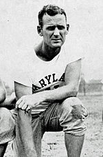 Bear Bryant in 1945, during his time coaching Maryland Bear Bryant 1945.jpg