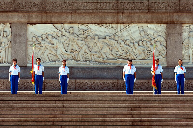 File:Beijing China Tiananmen-Square-Young Pioneers of China-01.jpg