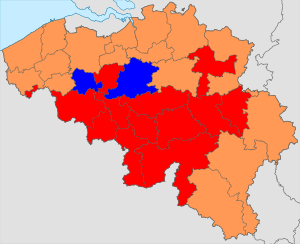Belgian federal election 1987 - Chamber - circumscriptions.svg