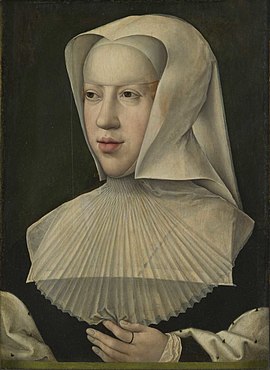 portrét arcivévodkyně, od Orlaise, c.  1510