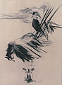 "Birds" by Thanassis Stephopoulos (Charcoal drawing - 1996)