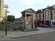 Blandford Forum, fountain.JPG